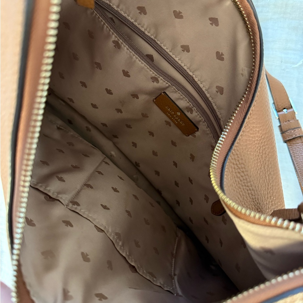 Kate Spade Brown Leather Hobo Bag - Picture 3 of 5